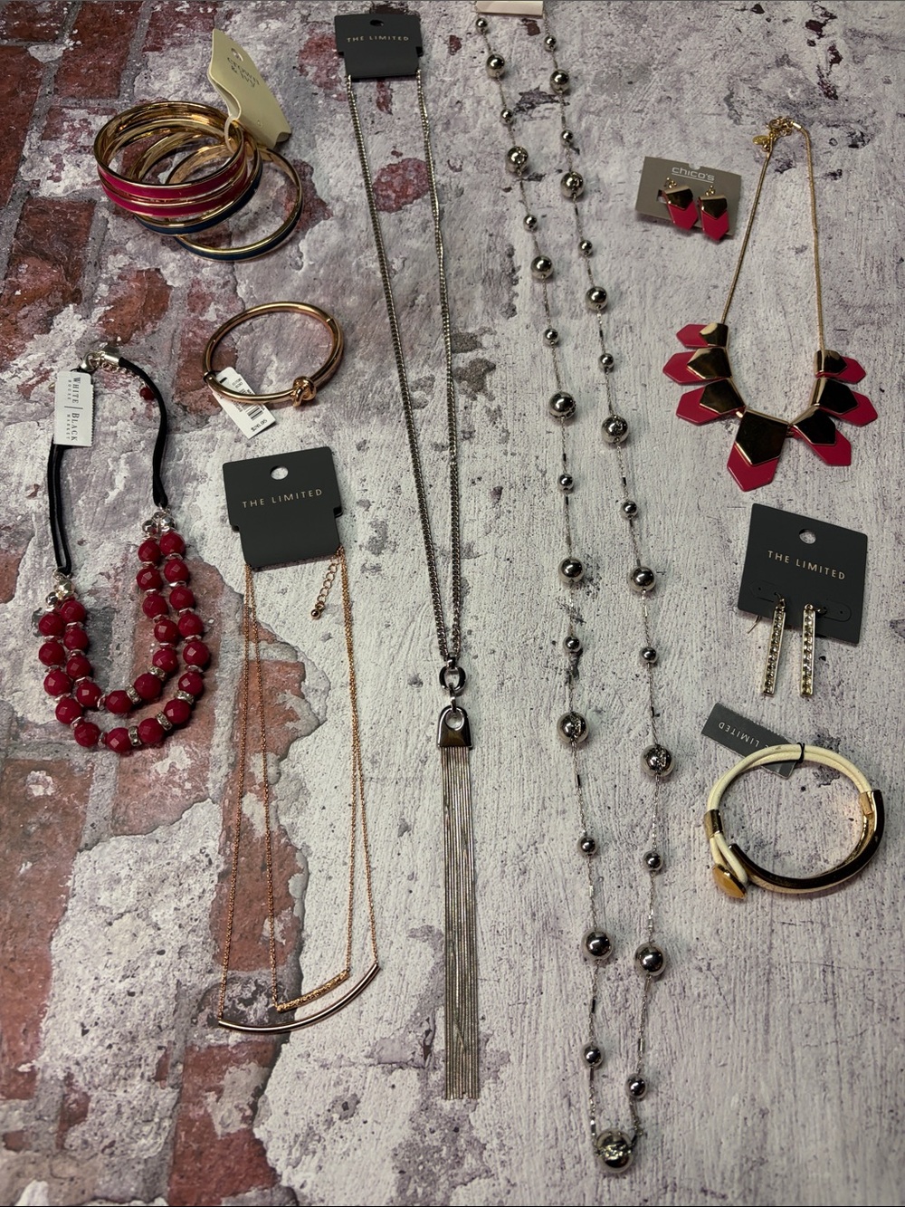 NWT 10 Piece Mixed Metal Jewelry Lot